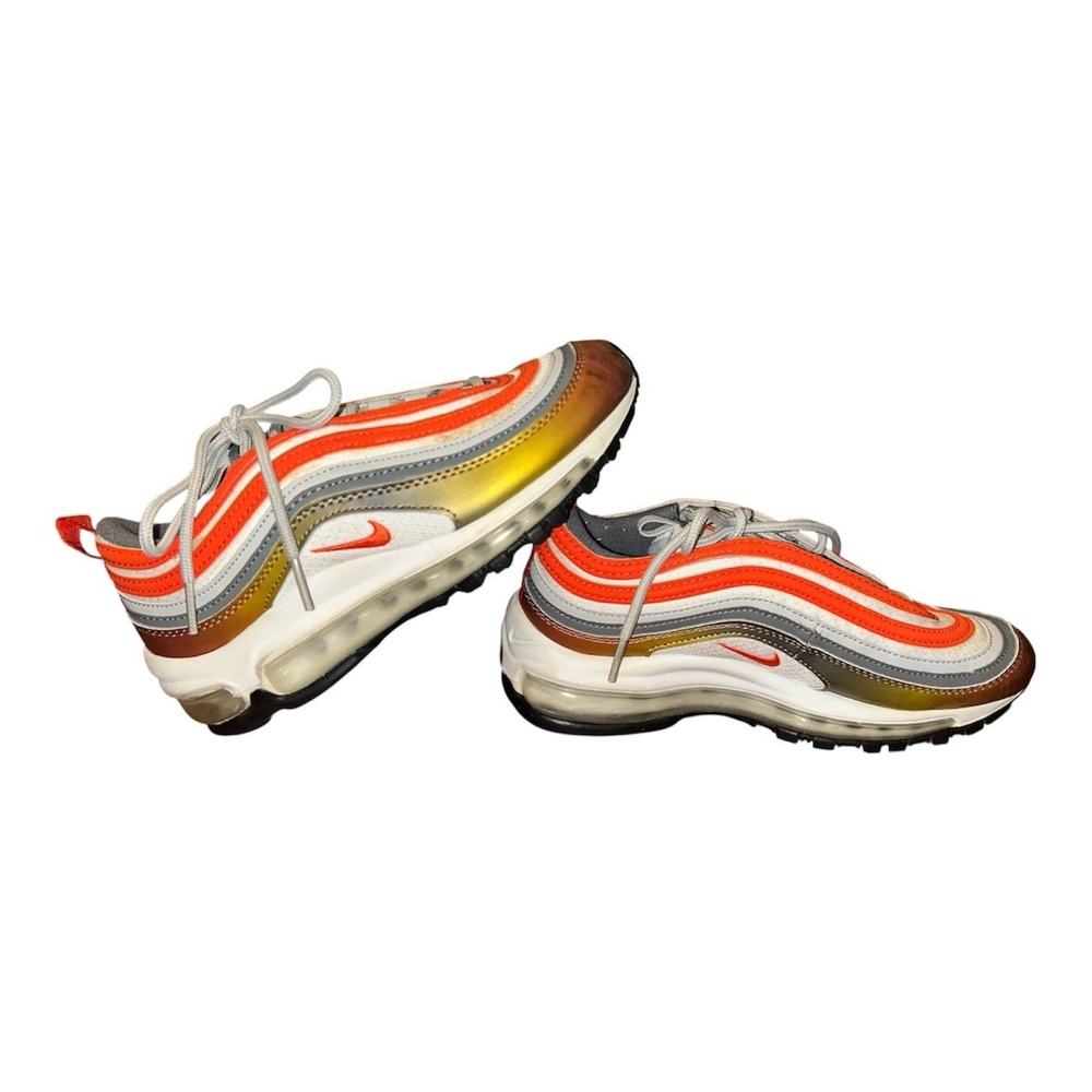 Nike Air Max 97 Athletic Shoes 'Metallic Bronze' CT9637 900 - Size 3.5y